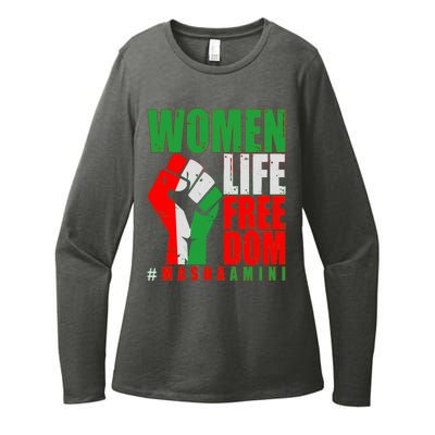 Women Life Freedom #Masha Amini Women Of Iran Womens CVC Long Sleeve Shirt