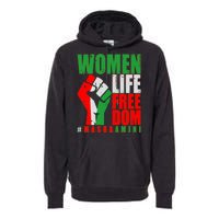 Women Life Freedom #Masha Amini Women Of Iran Premium Hoodie