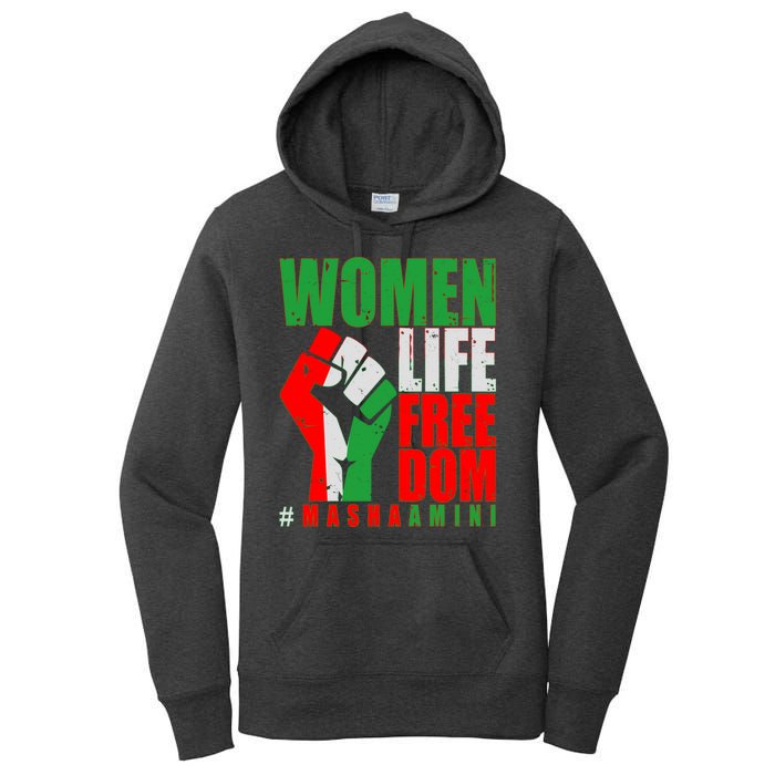 Women Life Freedom #Masha Amini Women Of Iran Women's Pullover Hoodie