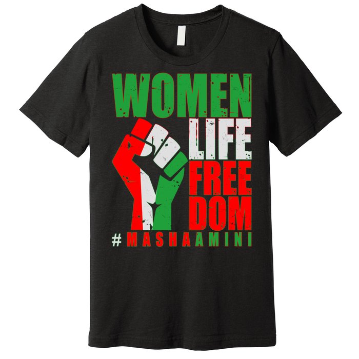 Women Life Freedom #Masha Amini Women Of Iran Premium T-Shirt