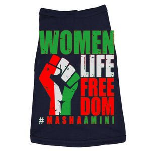 Women Life Freedom #Masha Amini Women Of Iran Doggie Tank