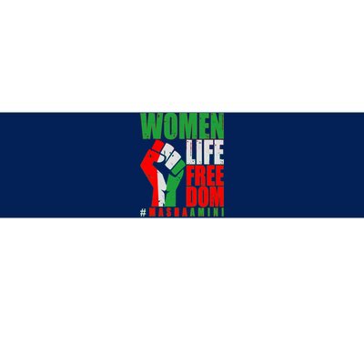 Women Life Freedom #Masha Amini Women Of Iran Bumper Sticker