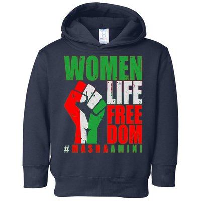 Women Life Freedom #Masha Amini Women Of Iran Toddler Hoodie