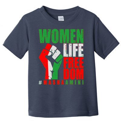 Women Life Freedom #Masha Amini Women Of Iran Toddler T-Shirt