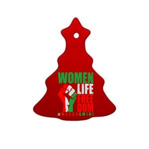 Women Life Freedom #Masha Amini Women Of Iran Ceramic Tree Ornament