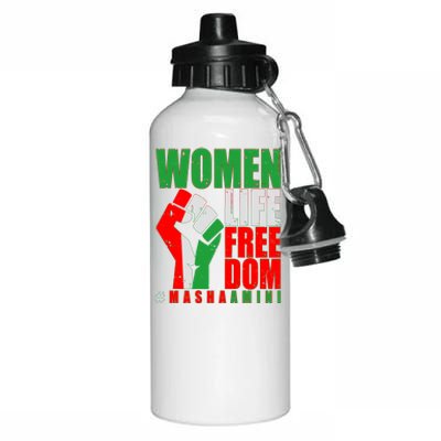 Women Life Freedom #Masha Amini Women Of Iran Aluminum Water Bottle