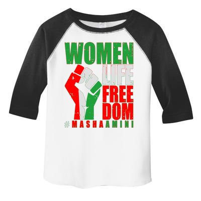 Women Life Freedom #Masha Amini Women Of Iran Toddler Fine Jersey T-Shirt