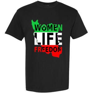 Women Life Freedom Pullover Garment-Dyed Heavyweight T-Shirt