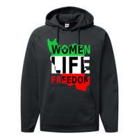 Women Life Freedom Pullover Performance Fleece Hoodie