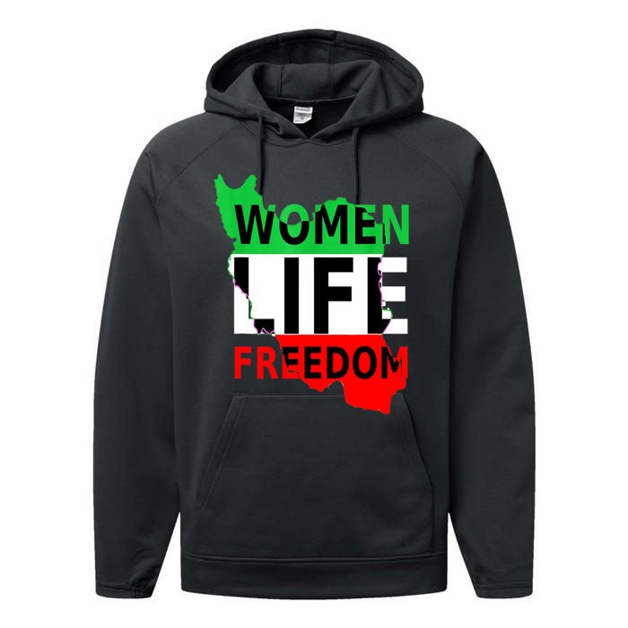 Women Life Freedom Pullover Performance Fleece Hoodie