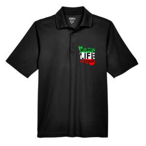 Women Life Freedom Pullover Men's Origin Performance Pique Polo