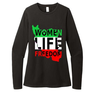 Women Life Freedom Pullover Womens CVC Long Sleeve Shirt