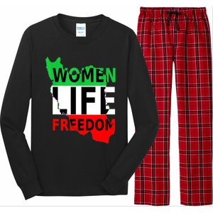 Women Life Freedom Pullover Long Sleeve Pajama Set