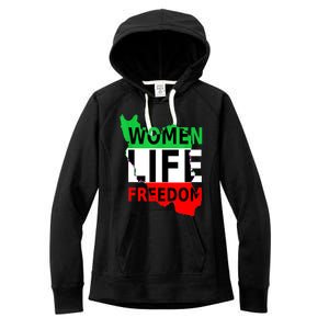 Women Life Freedom Pullover Women's Fleece Hoodie