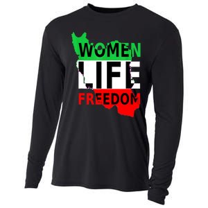 Women Life Freedom Pullover Cooling Performance Long Sleeve Crew