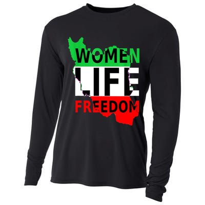 Women Life Freedom Pullover Cooling Performance Long Sleeve Crew