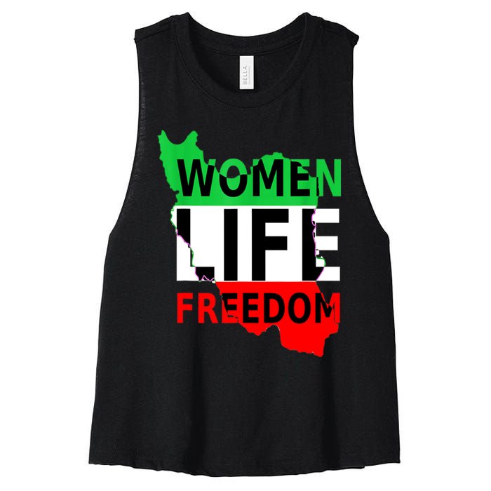 Women Life Freedom Pullover Women's Racerback Cropped Tank