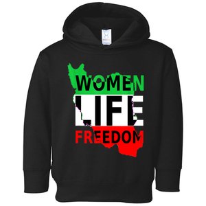 Women Life Freedom Pullover Toddler Hoodie