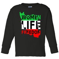 Women Life Freedom Pullover Toddler Long Sleeve Shirt