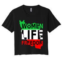 Women Life Freedom Pullover Women's Crop Top Tee