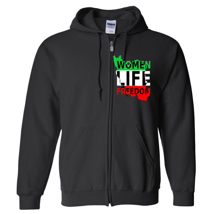 Women Life Freedom Pullover Full Zip Hoodie