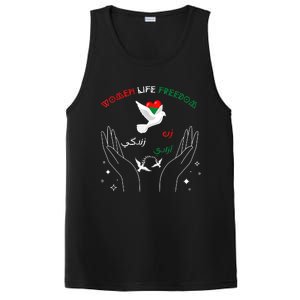 WOMEN LIFE FREEDOM Farsi Zan Zendegi Azadi PosiCharge Competitor Tank