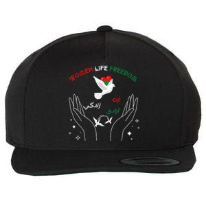 WOMEN LIFE FREEDOM Farsi Zan Zendegi Azadi Wool Snapback Cap