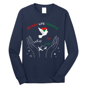 WOMEN LIFE FREEDOM Farsi Zan Zendegi Azadi Long Sleeve Shirt