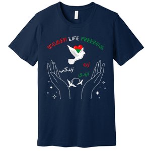 WOMEN LIFE FREEDOM Farsi Zan Zendegi Azadi Premium T-Shirt