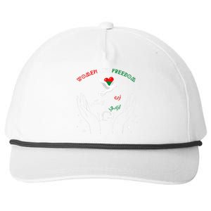 WOMEN LIFE FREEDOM Farsi Zan Zendegi Azadi Snapback Five-Panel Rope Hat