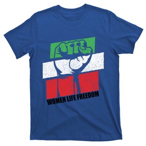 Wo Life Freedom Support Iran Flag Cute Gift T-Shirt