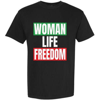 Wo Life Freedom Great Gift Garment-Dyed Heavyweight T-Shirt