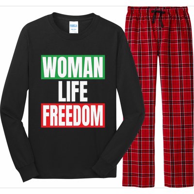 Wo Life Freedom Great Gift Long Sleeve Pajama Set