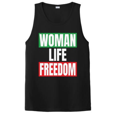 Wo Life Freedom Great Gift PosiCharge Competitor Tank