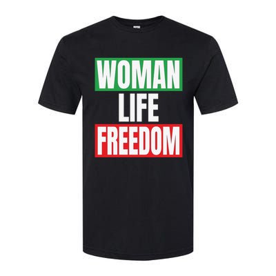 Wo Life Freedom Great Gift Softstyle CVC T-Shirt