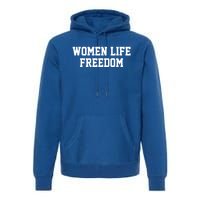 Wo Life Freedom Gift Premium Hoodie