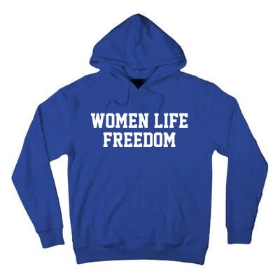 Wo Life Freedom Gift Tall Hoodie