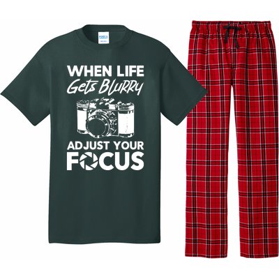 When Life Gets Blurry Camera Adjust Your Focus Pajama Set