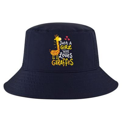 Who Loves Giraffes Cute Giraffe Lover Cool Comfort Performance Bucket Hat