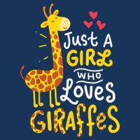 Who Loves Giraffes Cute Giraffe Lover 7 Panel Mesh Trucker Snapback Hat