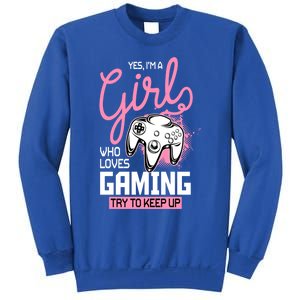 Who Loves Gaming Funny Video Gamer Funny Gift Sweatshirt