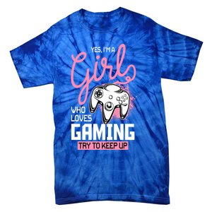 Who Loves Gaming Funny Video Gamer Funny Gift Tie-Dye T-Shirt