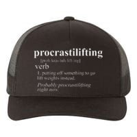 Weightlifting Lover Gifts Procrastilifting Funny Gym Workout Yupoong Adult 5-Panel Trucker Hat