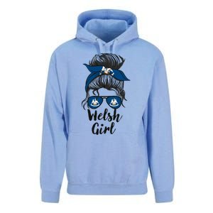 Welsh Louisiana Gift Unisex Surf Hoodie