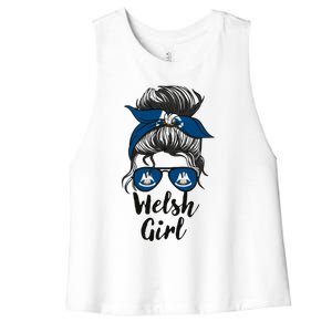 Welsh Louisiana Gift Women's Racerback Cropped Tank