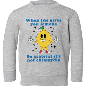 When Life Gives You Lemons Toddler Sweatshirt