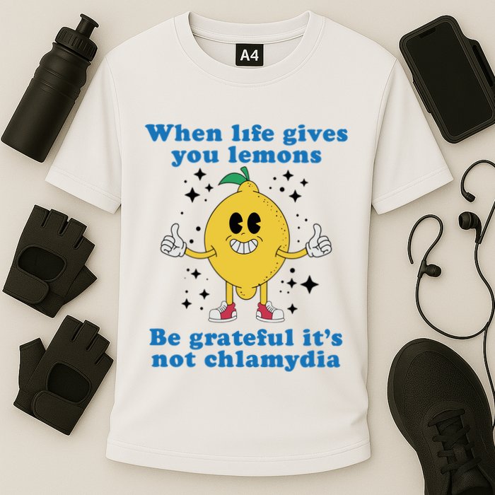 When Life Gives You Lemons Cooling Performance Crew T-Shirt