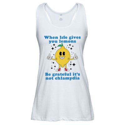 When Life Gives You Lemons Ladies Essential Flowy Tank