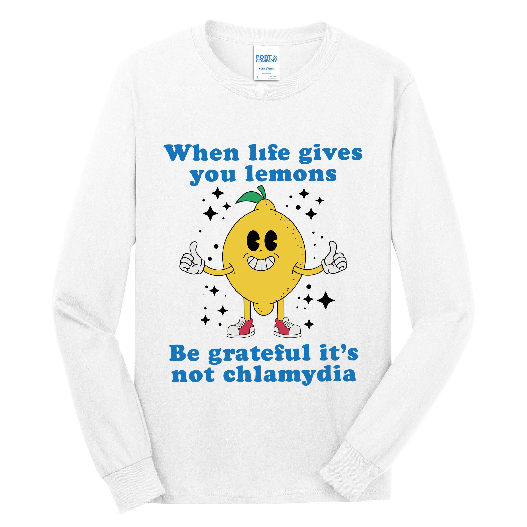 When Life Gives You Lemons Tall Long Sleeve T-Shirt