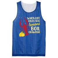 When Lifes Gives You Lemons Boil Crawfish Season Gift Mesh Reversible Basketball Jersey Tank